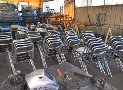 Fabricant chaises alu